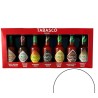 TABASCO® Brand Gift Set 'BURNING FLAVOURS' 7 X 148ml Glass Bottles