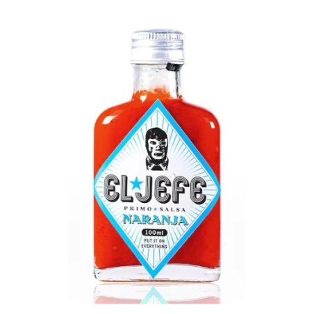 Hot Sauce Naranja El Jefe Primo Salsa - 100ml