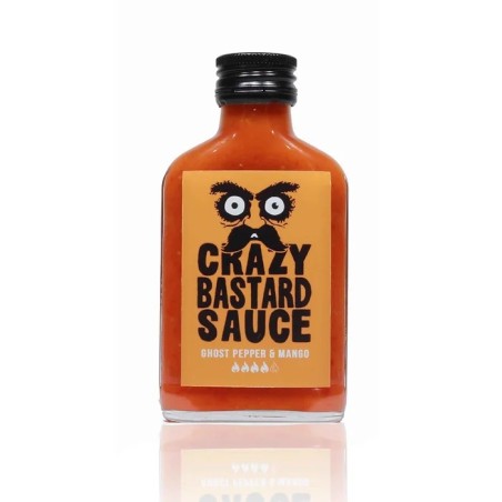 Crazy Bastard Sauce Ghost pepper & mango 200ml